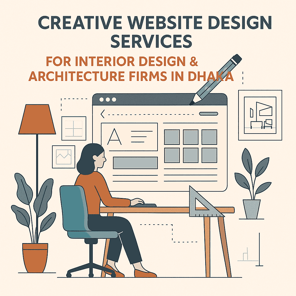 Creative Website Design Services for Interior Design & Architecture Firms in Dhaka