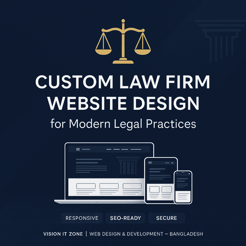 Custom Law Firm Website Design for Modern Legal Practices