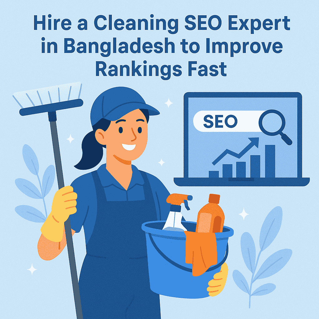 Hire a Cleaning SEO Expert in Bangladesh to Improve Rankings Fast