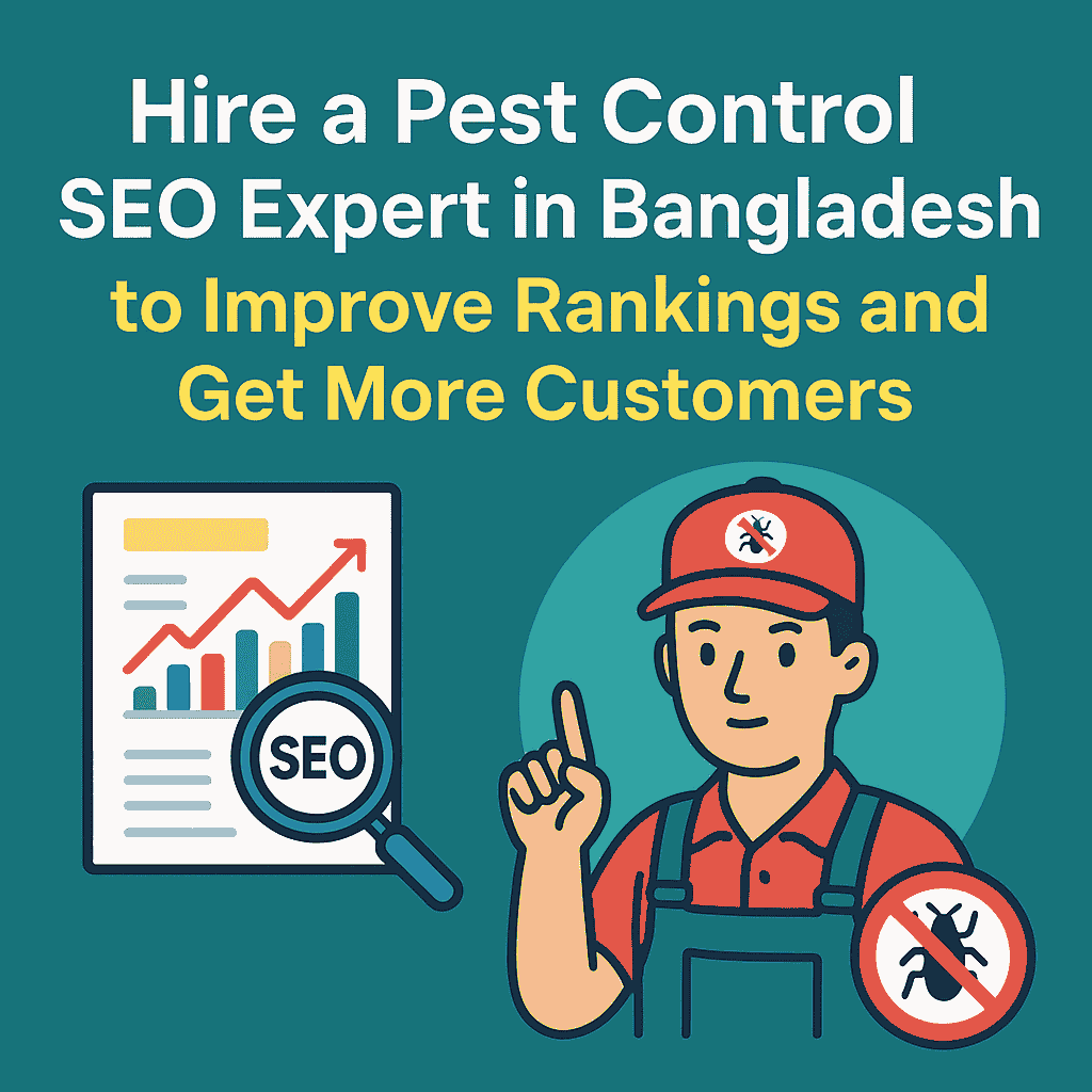 Hire a Pest Control SEO Expert in Bangladesh to Improve Rankings and Get More Customers