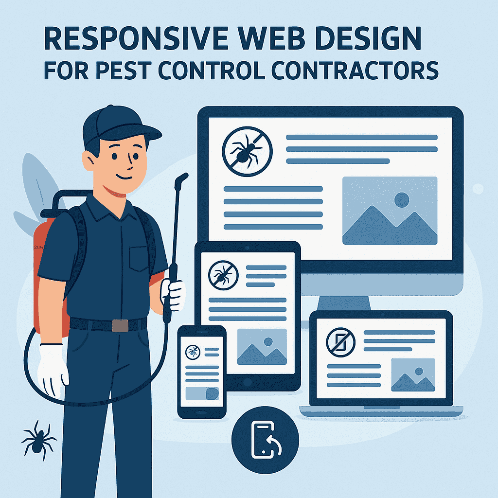 Responsive Web Design for Pest Control Contractors