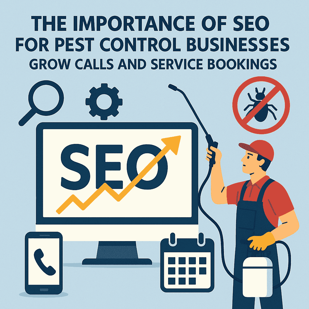 The Importance of SEO for Pest Control Businesses Grow Calls and Service Bookings