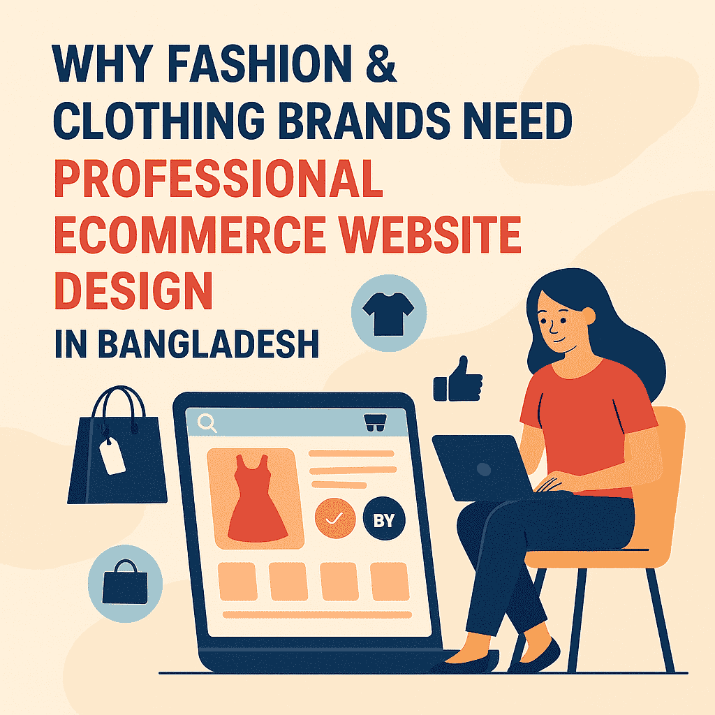 Why Fashion & Clothing Brands Need Professional eCommerce Website Design in Bangladesh