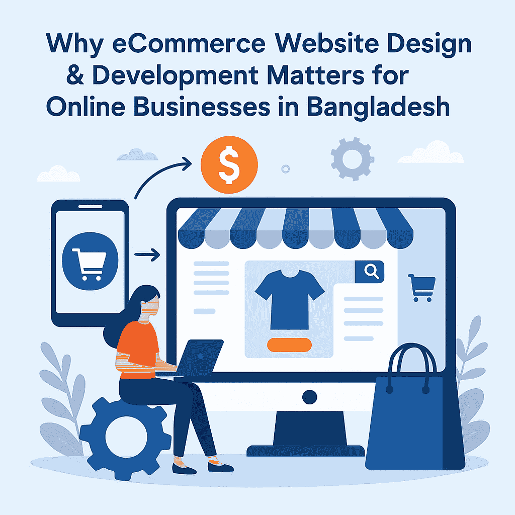 Why eCommerce Website Design & Development Matters for Online Businesses in Bangladesh