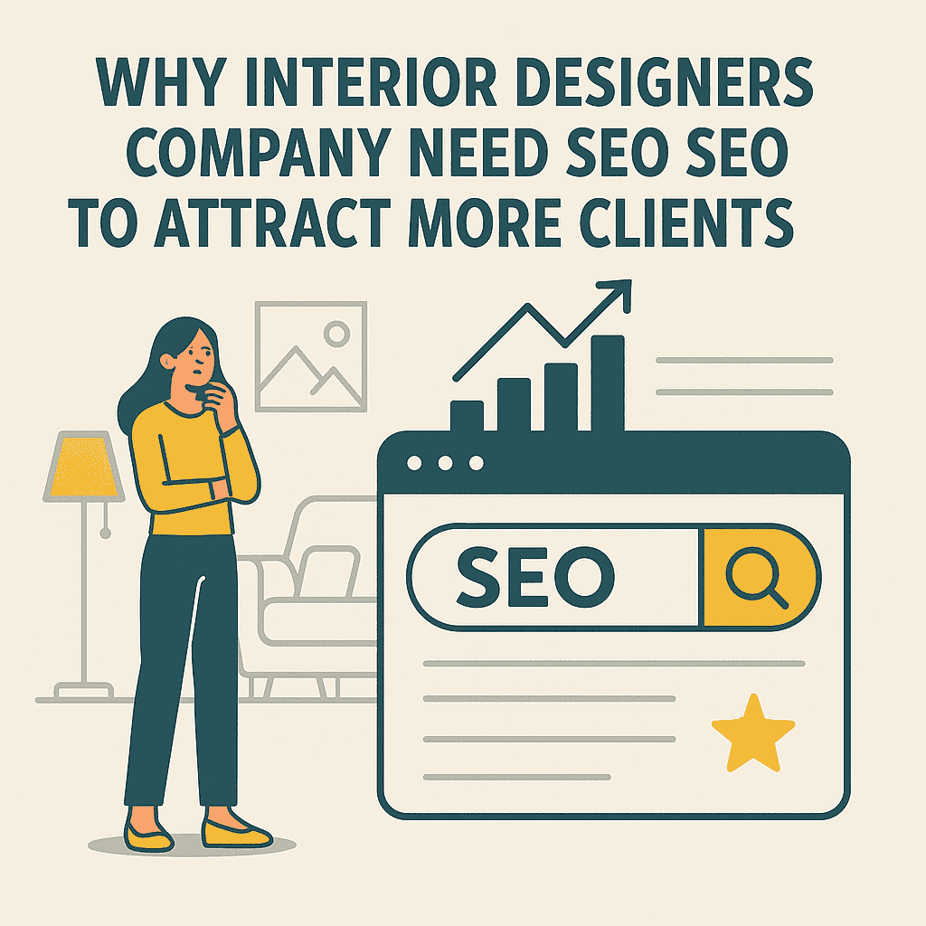Why Interior Designers Company Need SEO Services to Attract More Clients